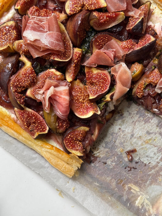 Fig and Prosciutto Tart