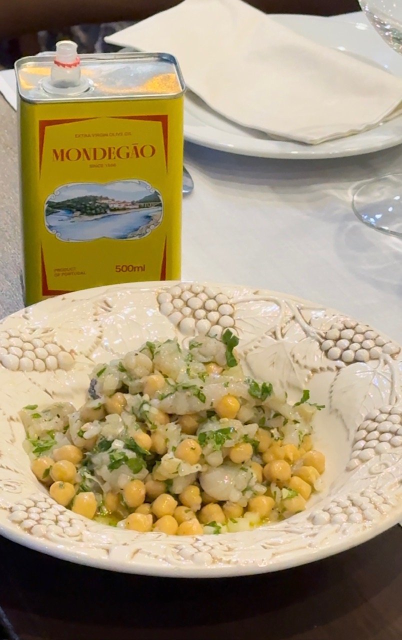 Codfish and Chickpea Salad